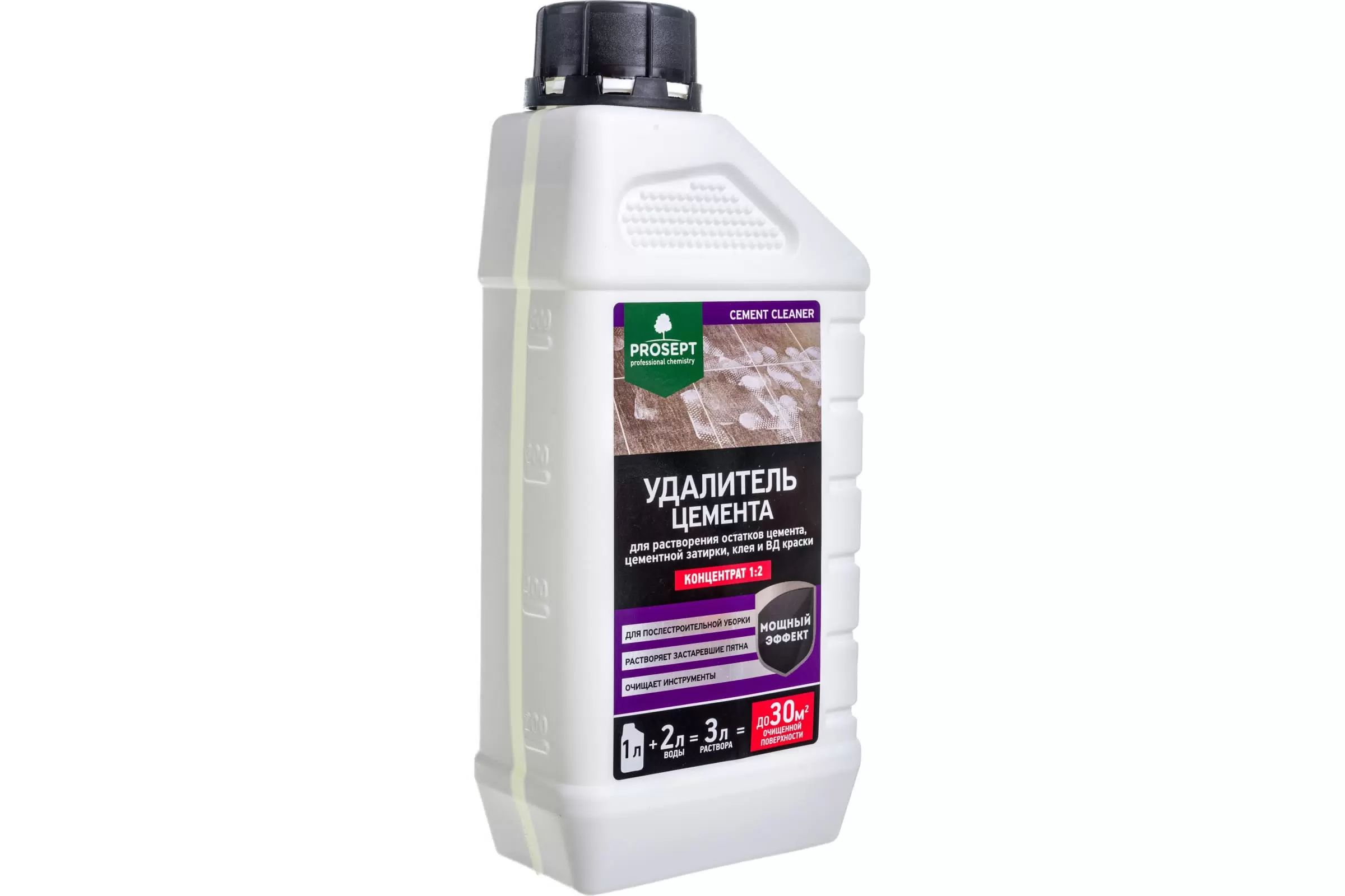 Изображение товара Удалитель цемента PROSEPT CEMENT CLEANER 1л для кирпича, кафеля, металла, стекла