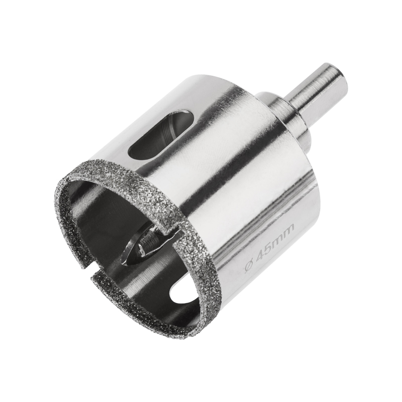 Изображение товара Коронка алмазная 45 мм по керамограниту с центровочным сверлом Kranz