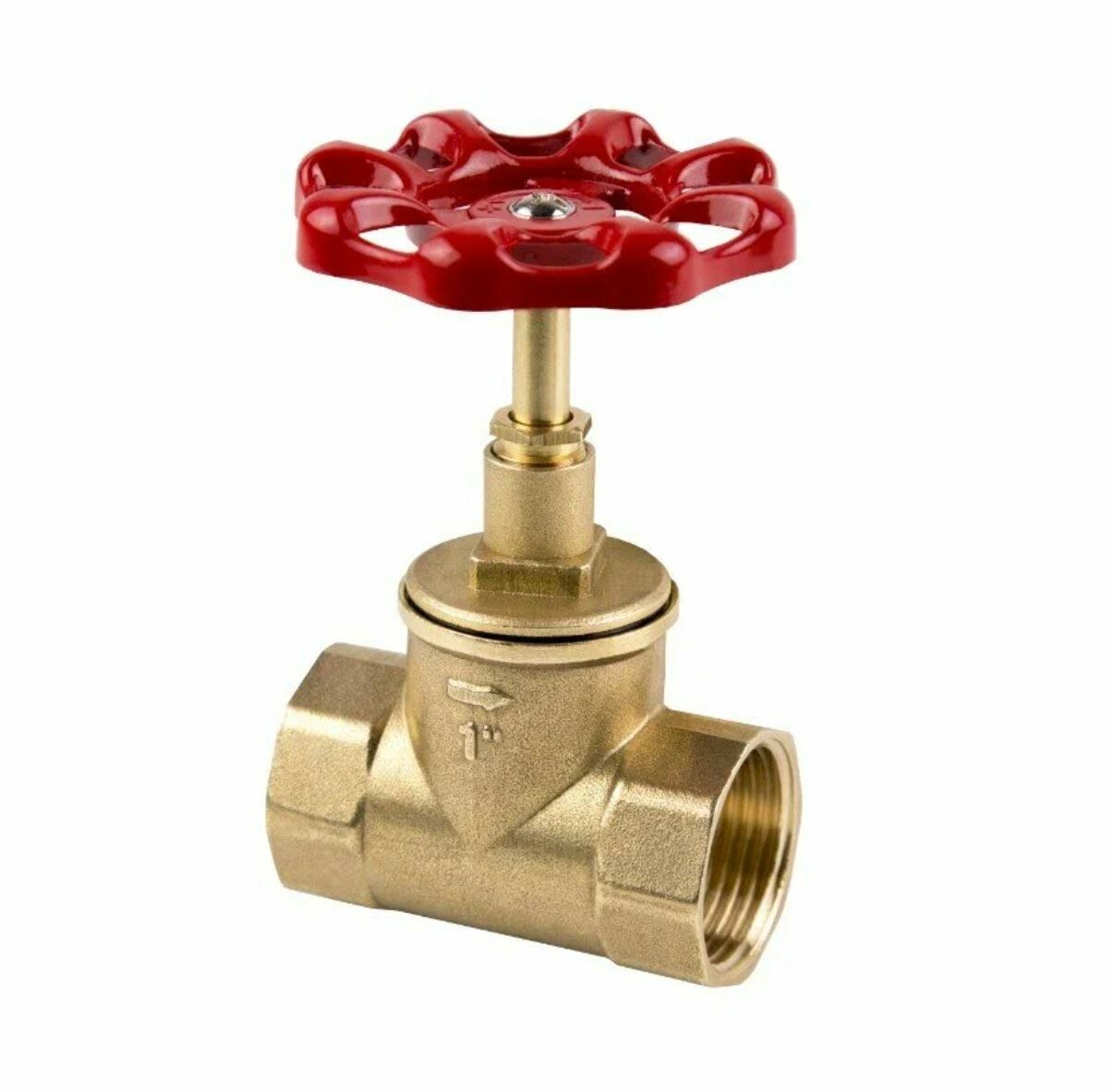 Изображение товара Запорный вентиль из латуни RTP 3/4" желтый надежное управление водой