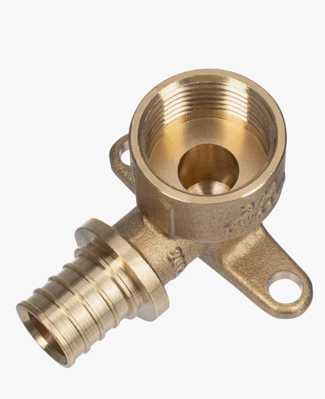 Изображение товара РТП латунная водорозетка аксиальная внутренняя резьба 20х3/4" желтая