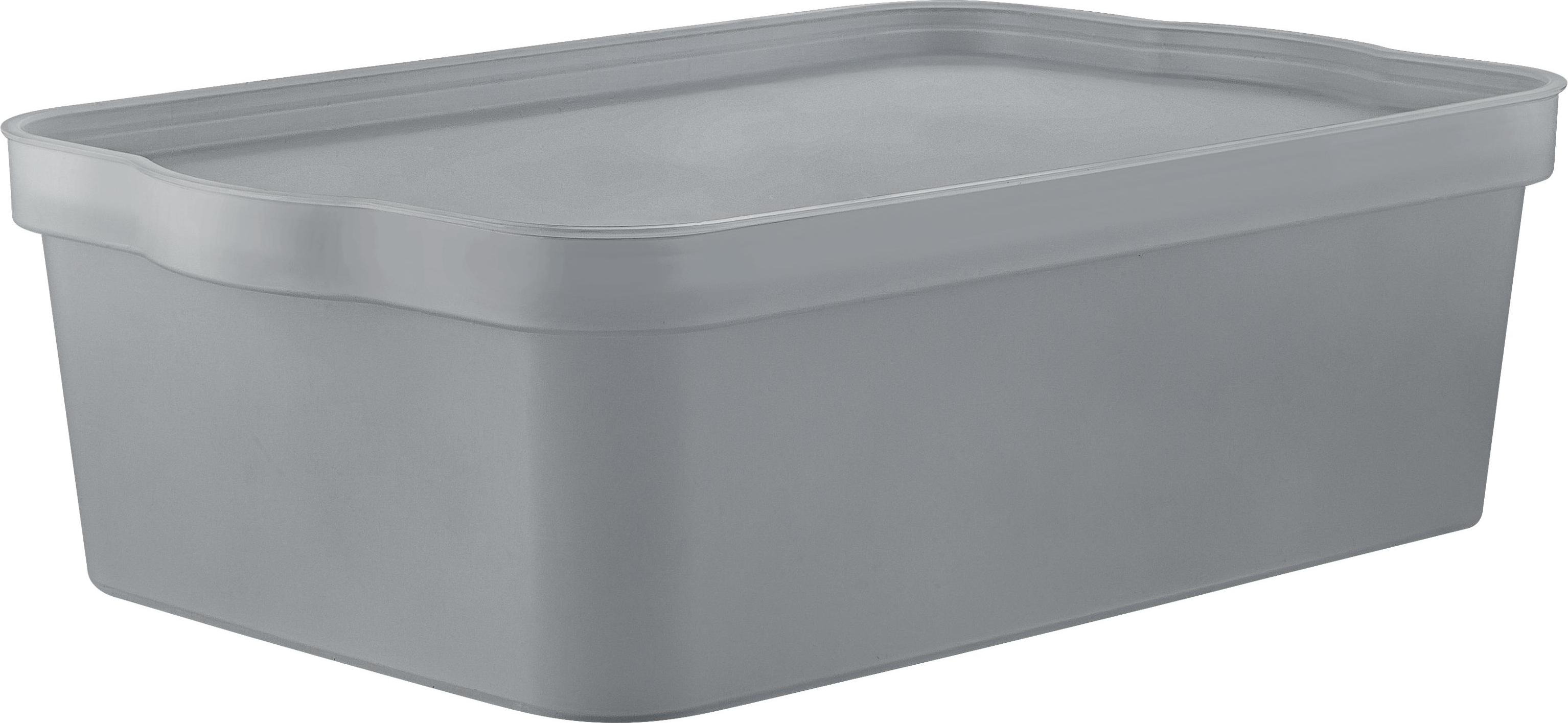 Изображение товара Ящик для хранения Keeplex Trendy 14 л 45,2х29,8х14 см серый топаз