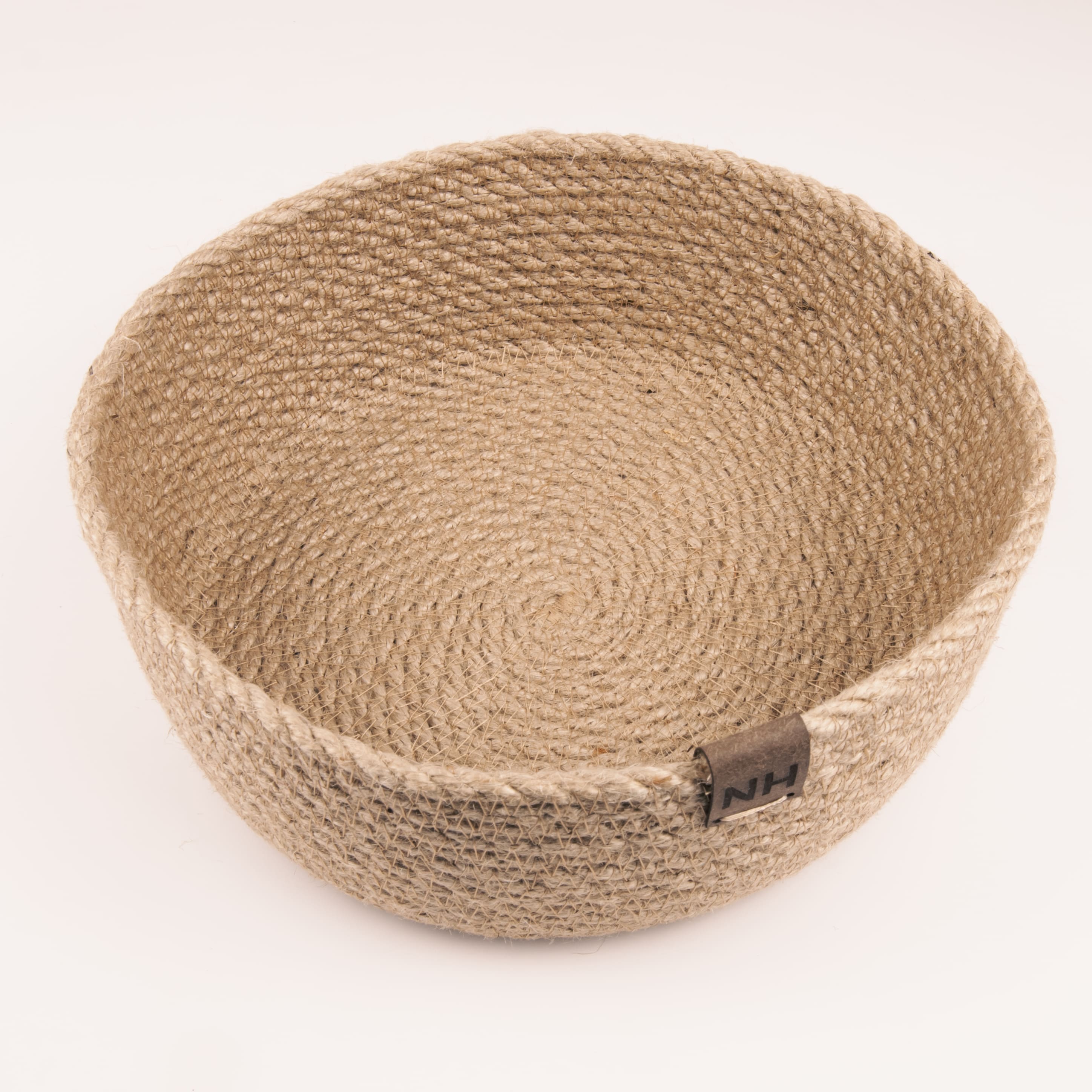 Изображение товара Корзина Nevidana's Home круглая средняя из джута  ⌀21 х В8см