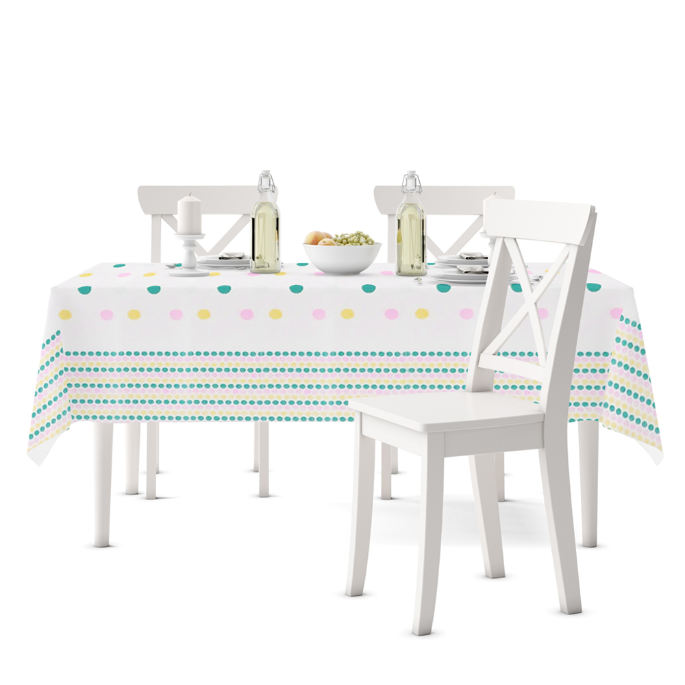 Изображение товара Скатерть ПВД 110*140 см Шарики для пикников и outdoor