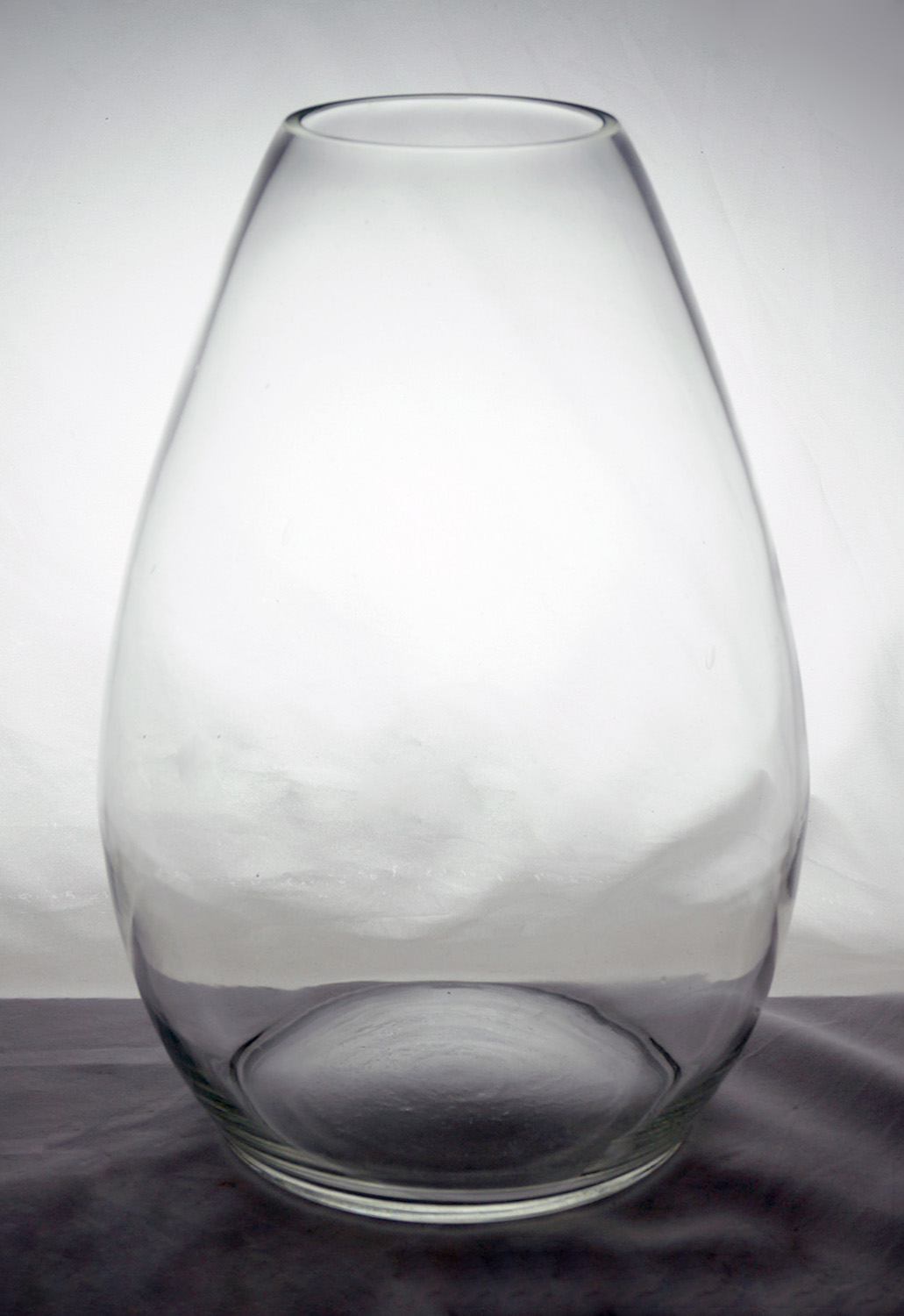 Изображение товара Большая декоративная ваза Аксинья от EVIS прозрачная прозрачная 210x315 мм