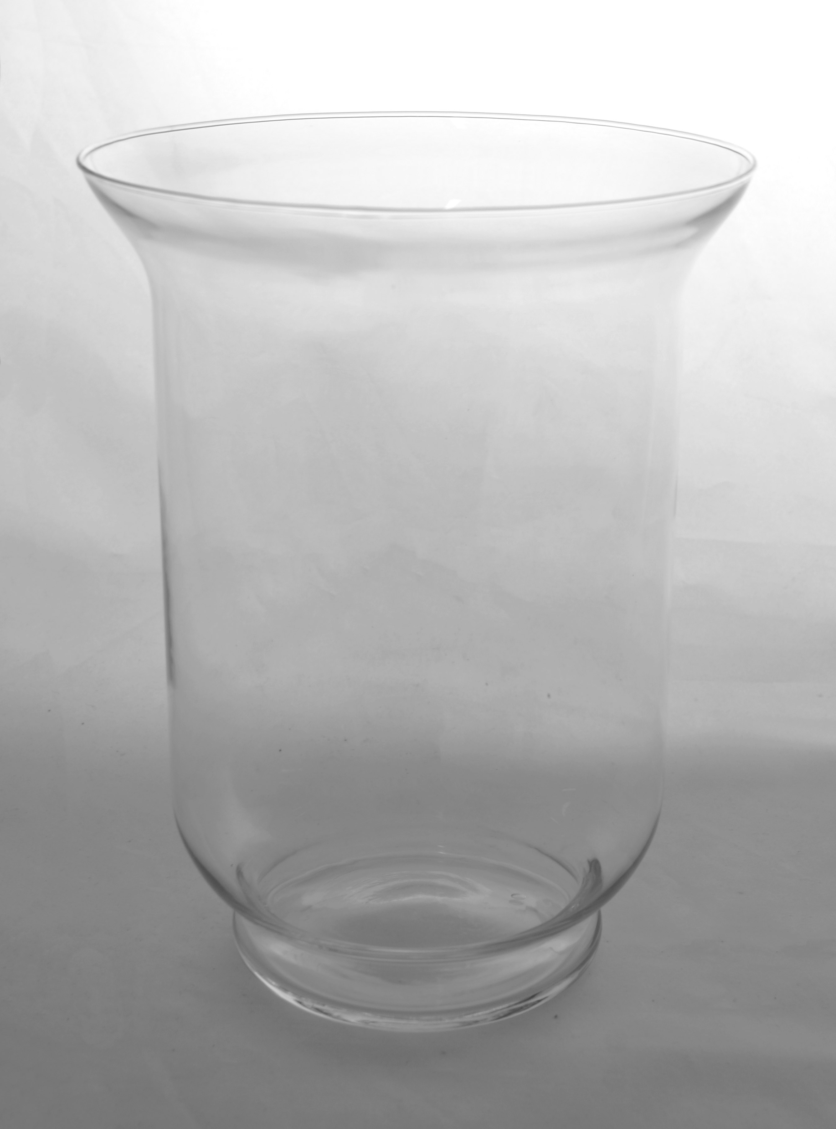 Изображение товара Ваза Афина средняя-1 прозрачная для цветов и декора 30 см