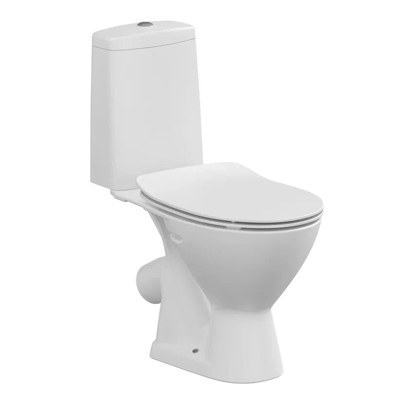 Изображение товара Унитаз компакт Cersanit Flavis 031 3/6 Dpl Eo Slim с сиденьем из дюропласта