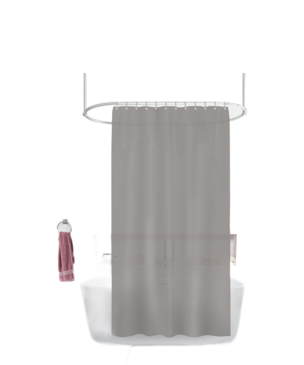 Изображение товара Штора для ванн PEVA GX003-G,180х180, серый