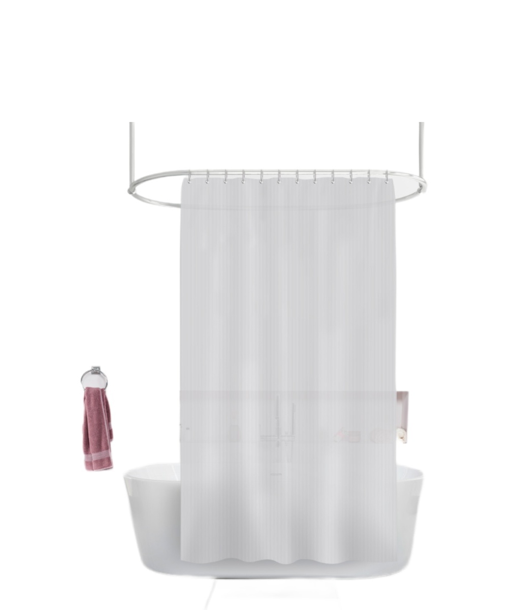 Изображение товара Штора для ванн PEVA GX008-3 180х200 белая водоотталкивающая легко моется