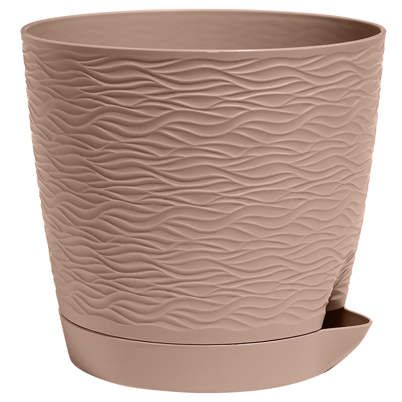 Изображение товара Кашпо "Блюз" (1,5л.) Цв. Фраппе (КШ-9781)