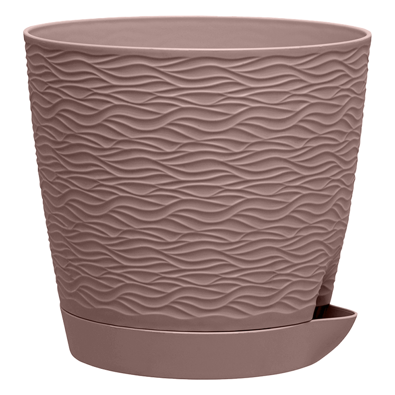 Изображение товара Кашпо Блюз 1,5л Пыльная роза LA DECORO стильное для растений