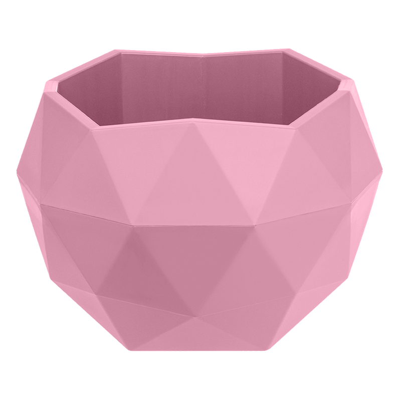 Изображение товара Кашпо "Топаз" (0,45л.) Цв. Пунш (Арт. КШ-9645)