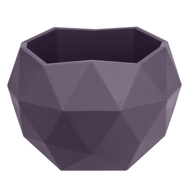 Изображение товара Кашпо Топаз 2,5л Сливовый LA DECORO