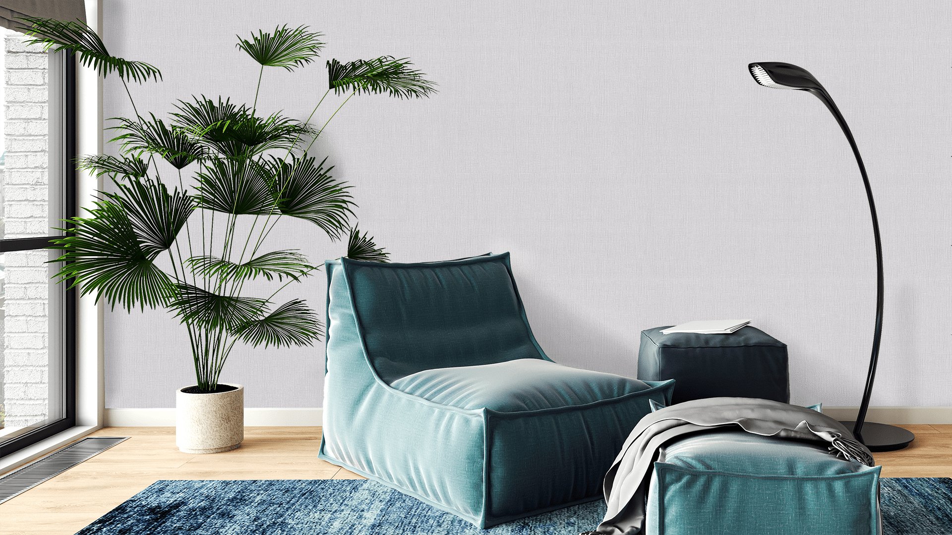 Изображение товара Обои флизелиновые HOME COLOR Mini Liana HC71823-41 1,06Х10,05 м