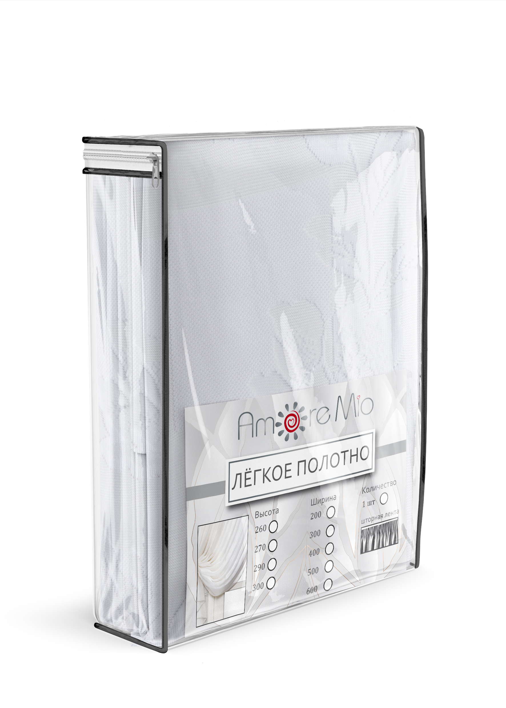 Изображение товара Тюль арка цветы бол.300*170 Amore Mio,цв.белый