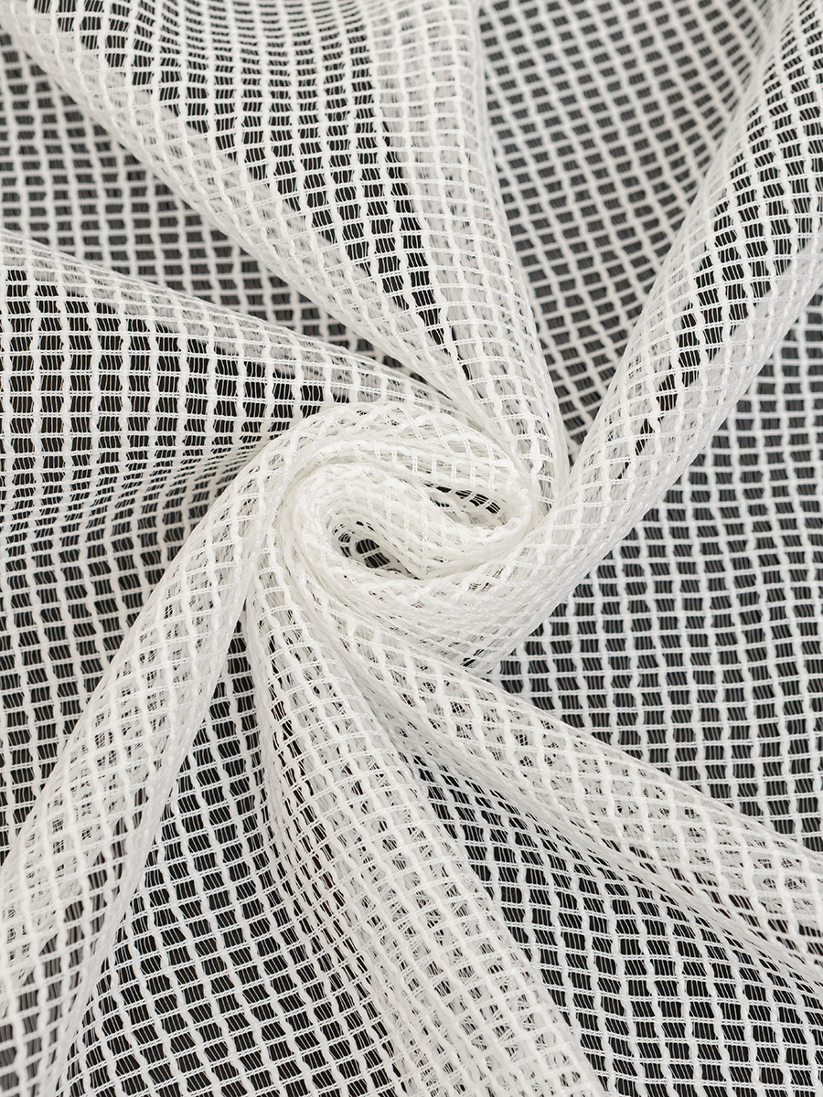 Изображение товара Тюль сетка Classic 300*260см Amore Mio белый легкий и прозрачный