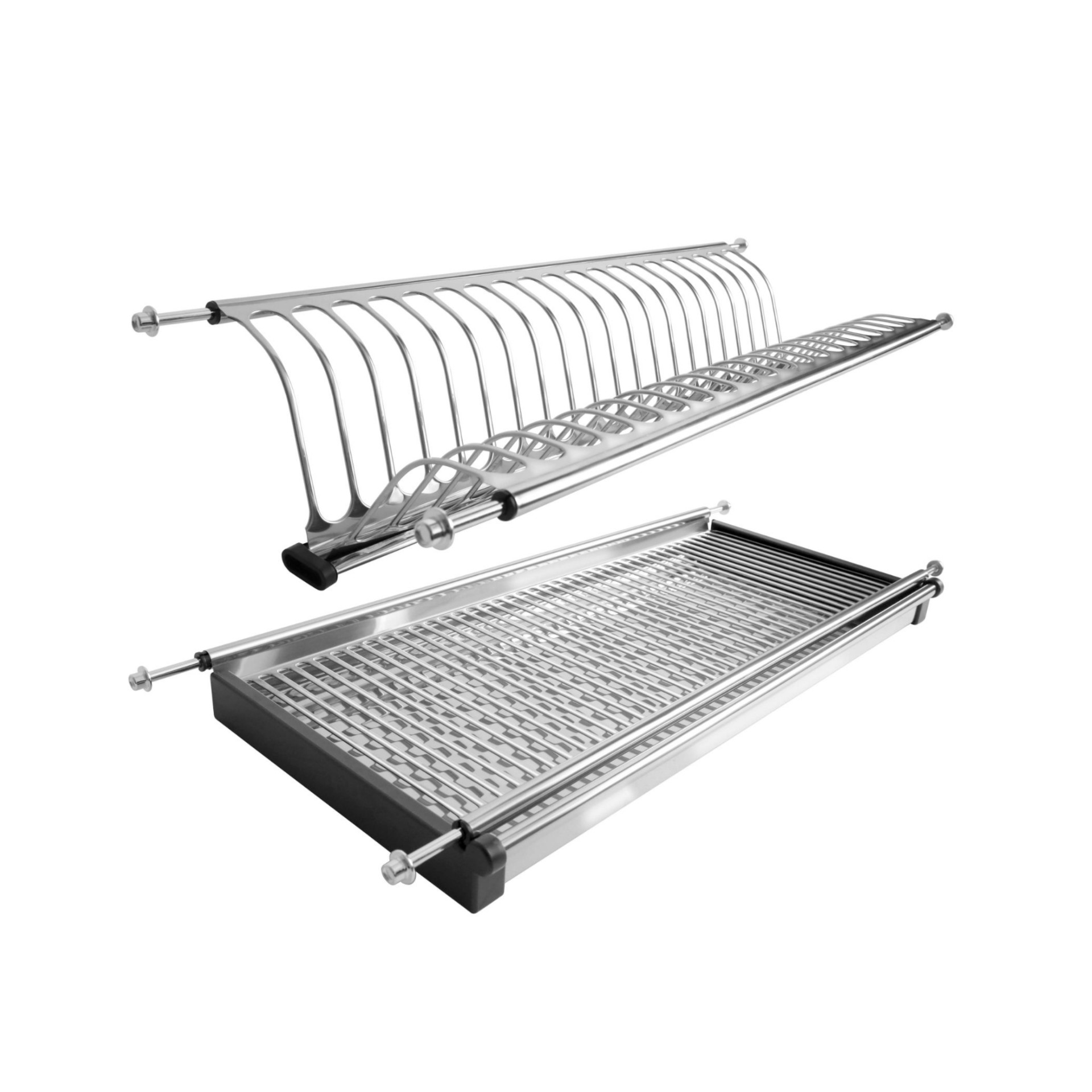 Изображение товара Посудосушитель из нержавеющей стали 600 мм с двумя уровнями SJ304