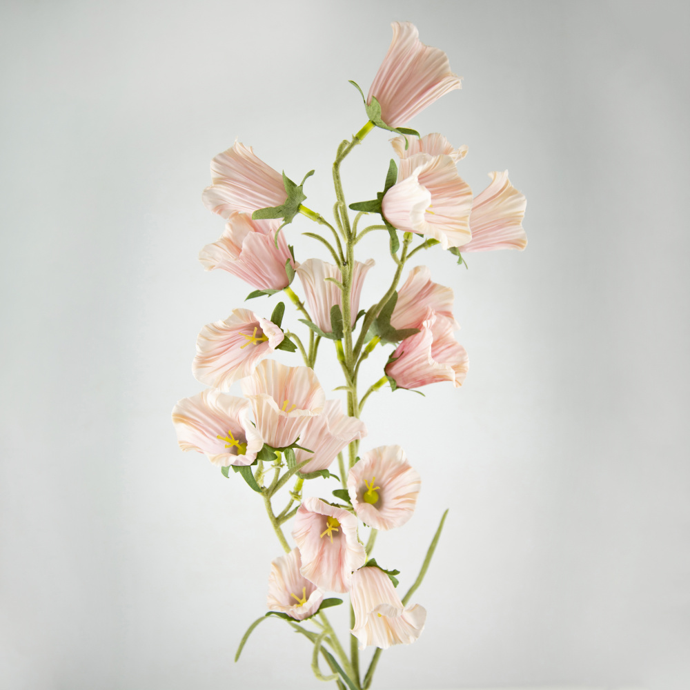 Изображение товара Декоративный колокольчик 77см розовый искусственный уличный интерьерный украшения