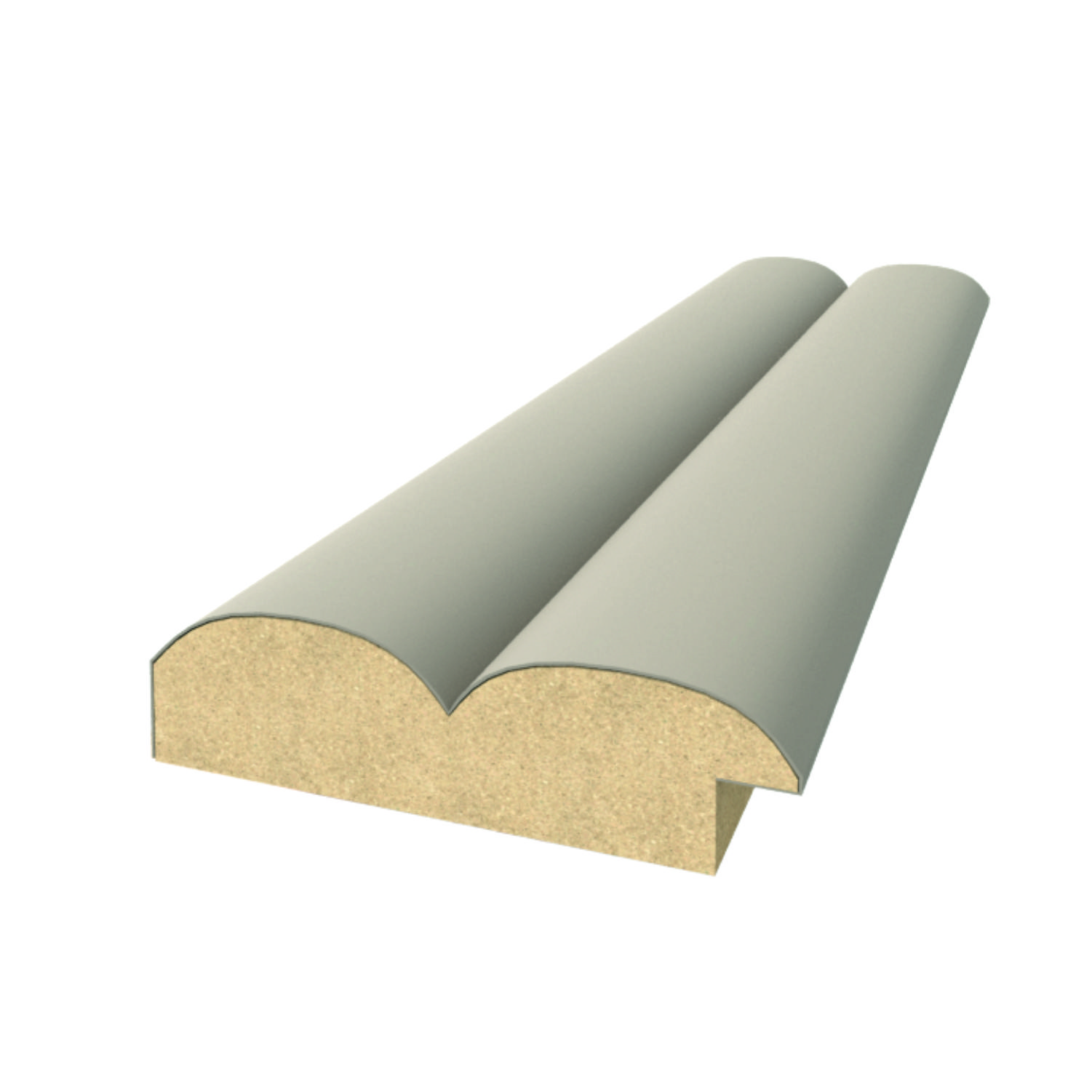 Изображение товара Профиль Старт-Финиш МДФ Stella Wave De Luxe Sandgrau 2700x55x16