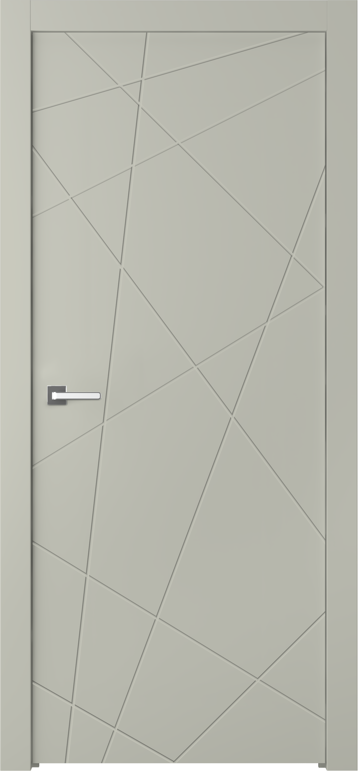Изображение товара Межкомнатная дверь BELWOODDOORS Stripe Эмаль 2000х700, глухая современная модель