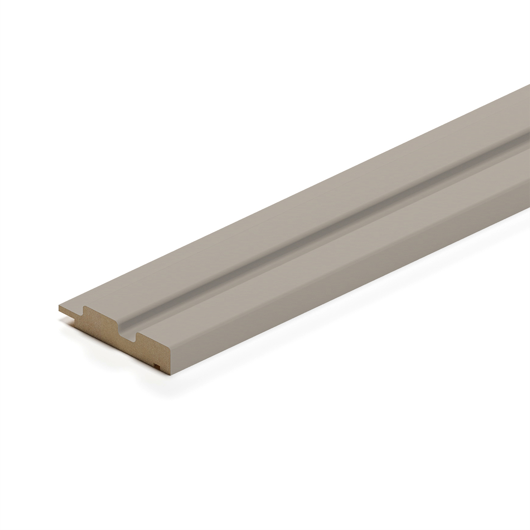 Изображение товара Профиль Финиш МДФ Stella Beats De Luxe Sandgrau 2700x77x16 - для отделки интерьера