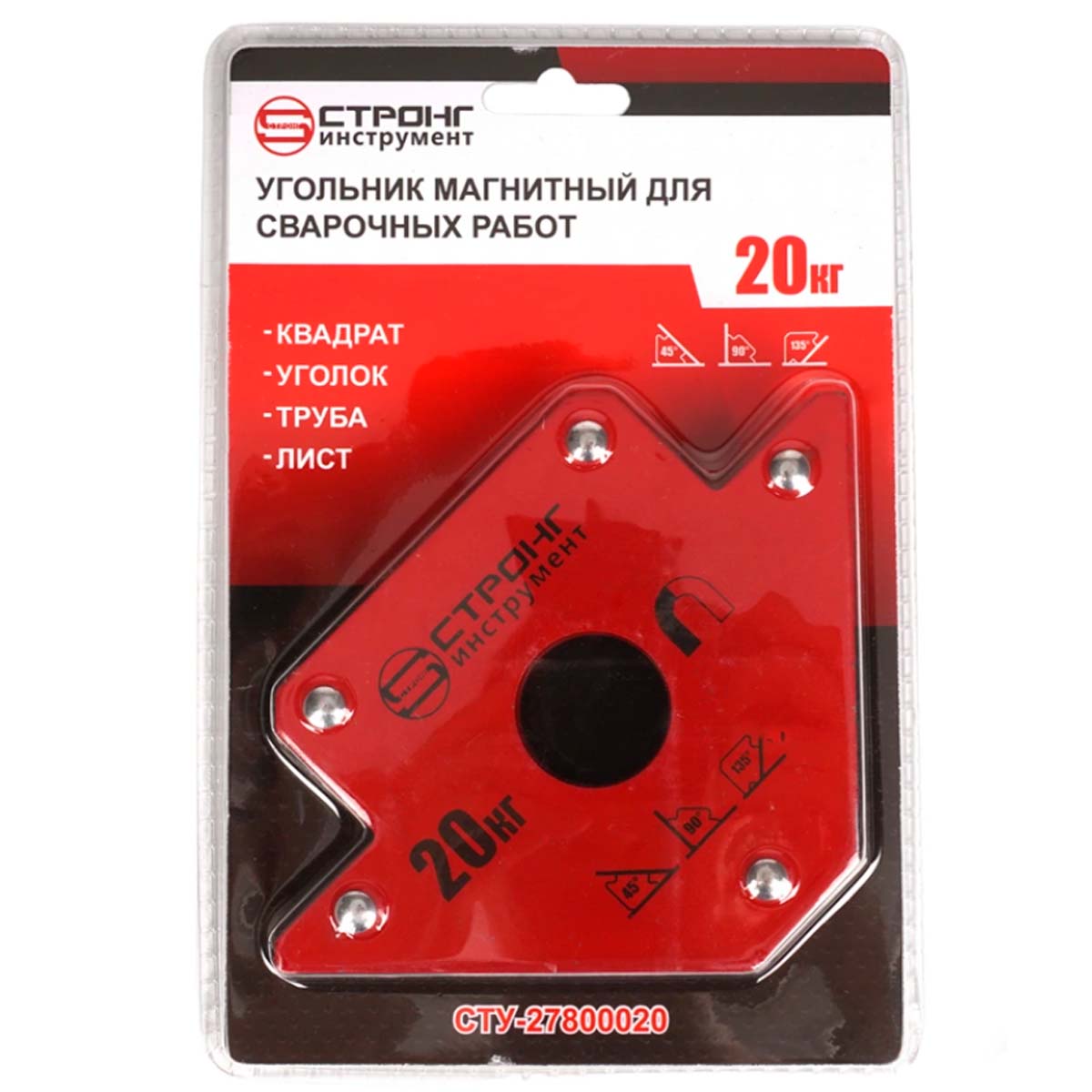 Изображение товара Уголок магнитный Strong 20 кг