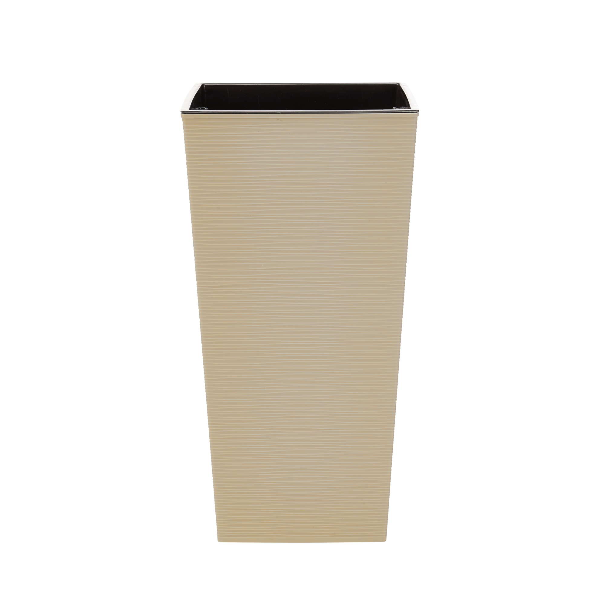 Изображение товара Кашпо «Рапис» матовое (фактурное) 57 см капучино