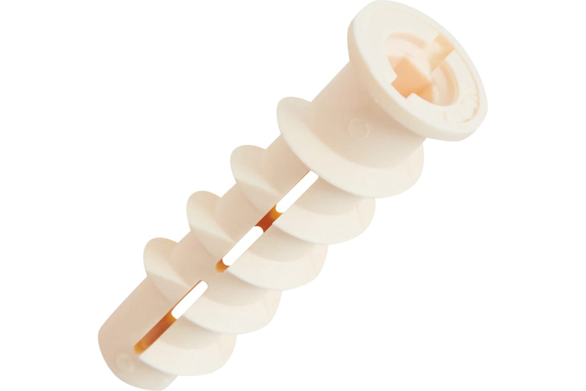 Изображение товара Нейлоновый дюбель для газобетона SORMAT KBT 10 4 шт надежное крепление