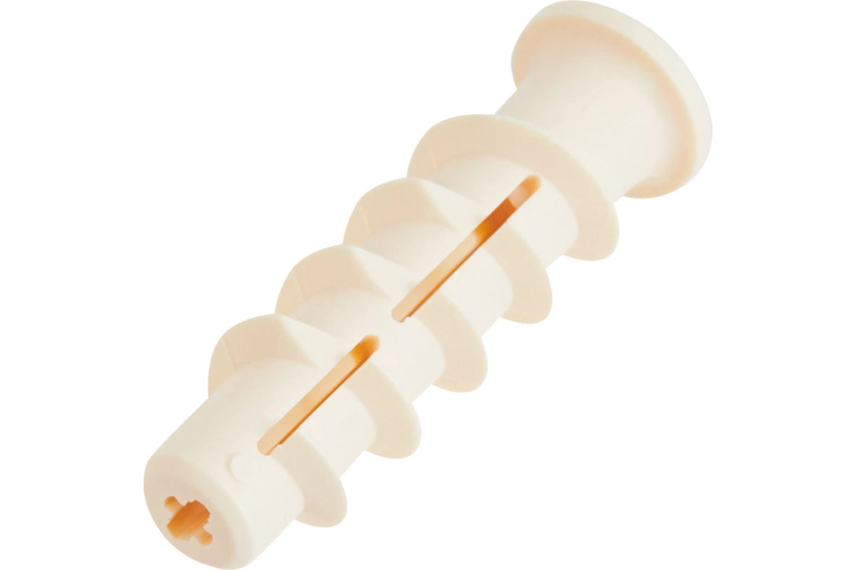 Изображение товара Нейлоновый дюбель для газобетона SORMAT KBT 6 4 шт надежное крепление