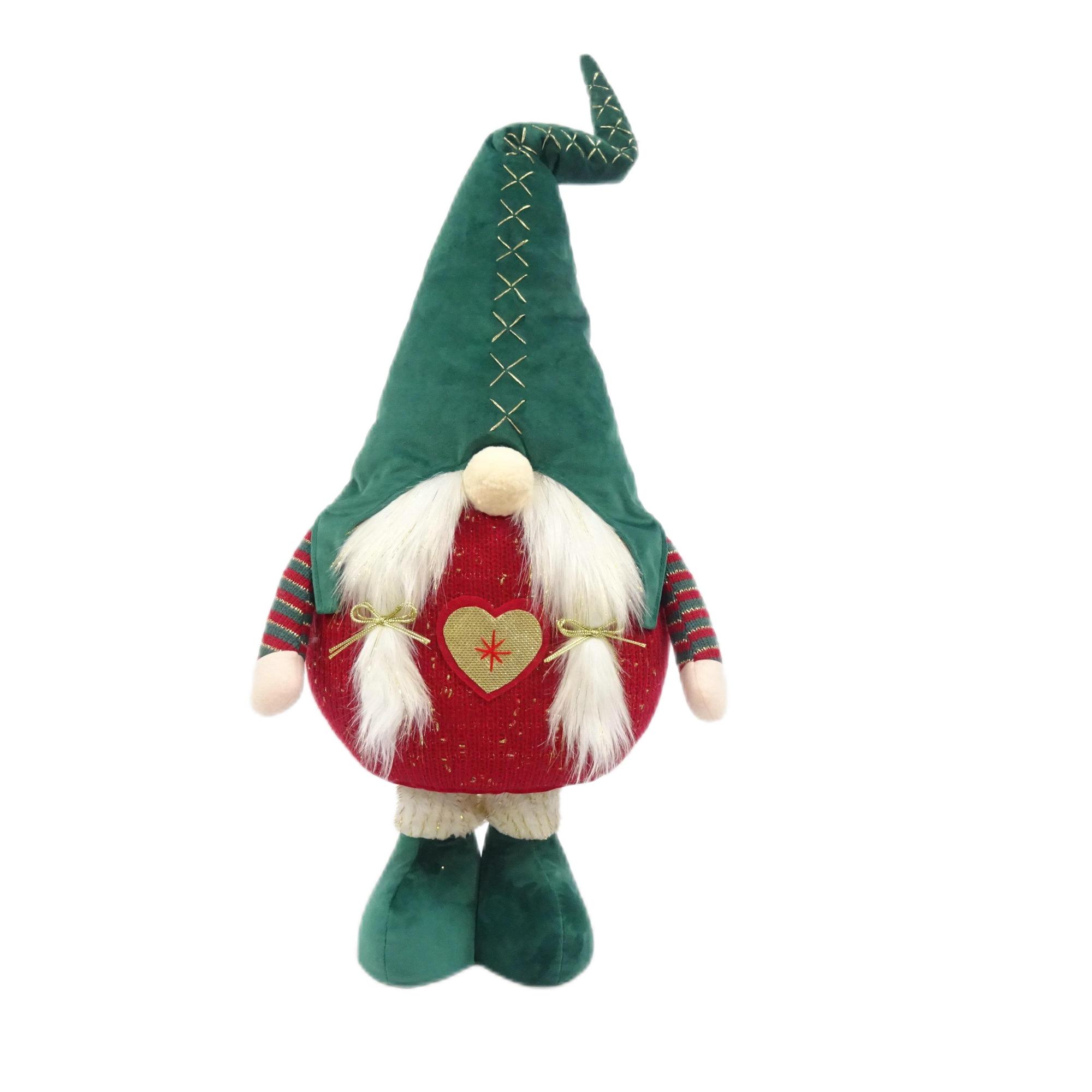 Изображение товара Новогодний декор Санта с косичками 75 см праздничный новогодний декор