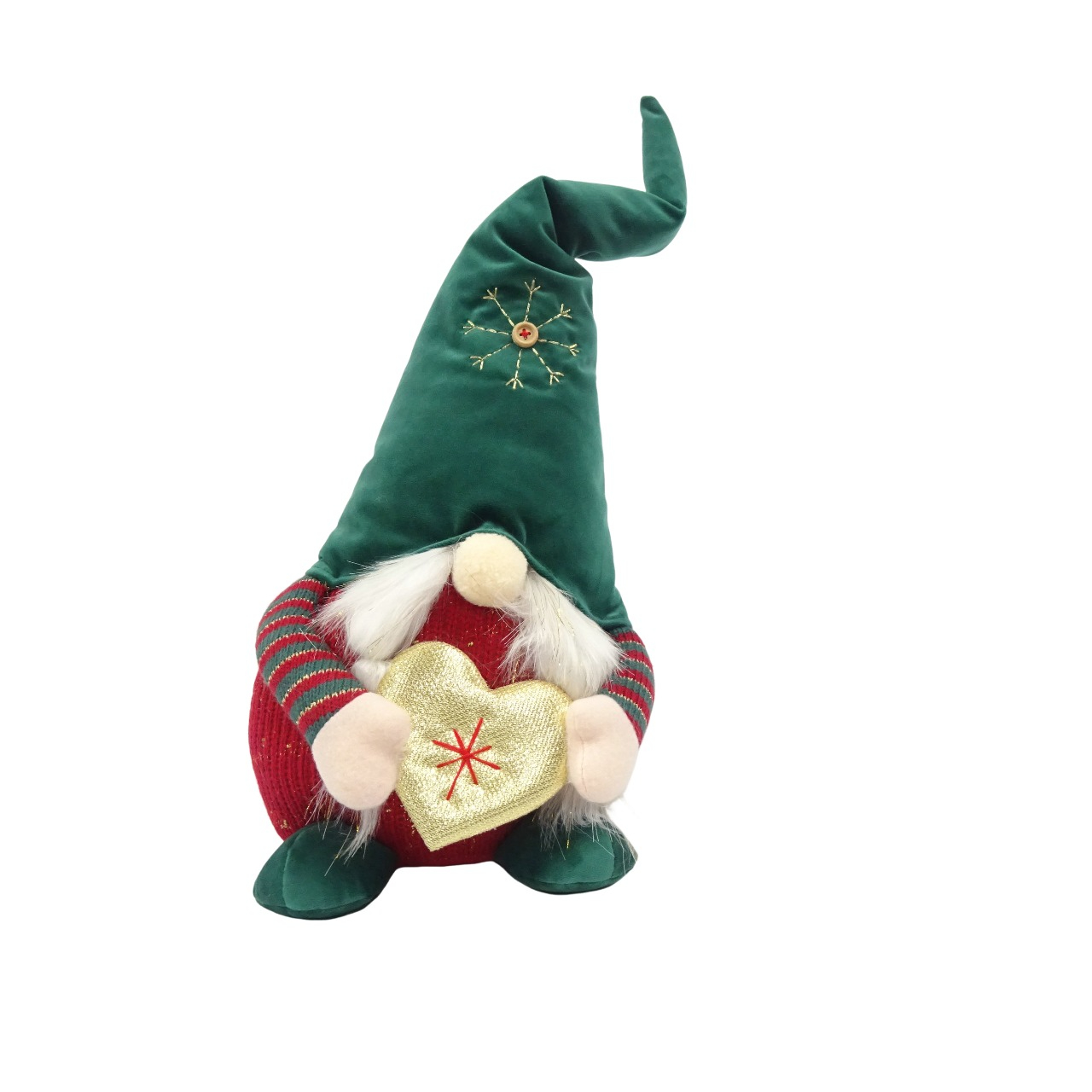 Изображение товара Новогодний декор Санта со звездой 48 см для праздничного интерьера