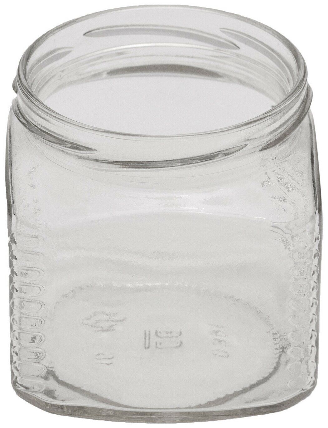 Изображение товара Банка стеклянная 0,39 л ТО d82 Кубик