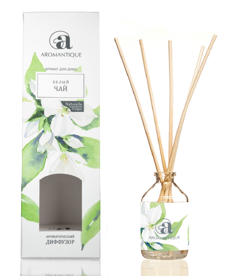 Изображение товара Диффузор ароматический Aromantique. "Белый чай", 50 мл