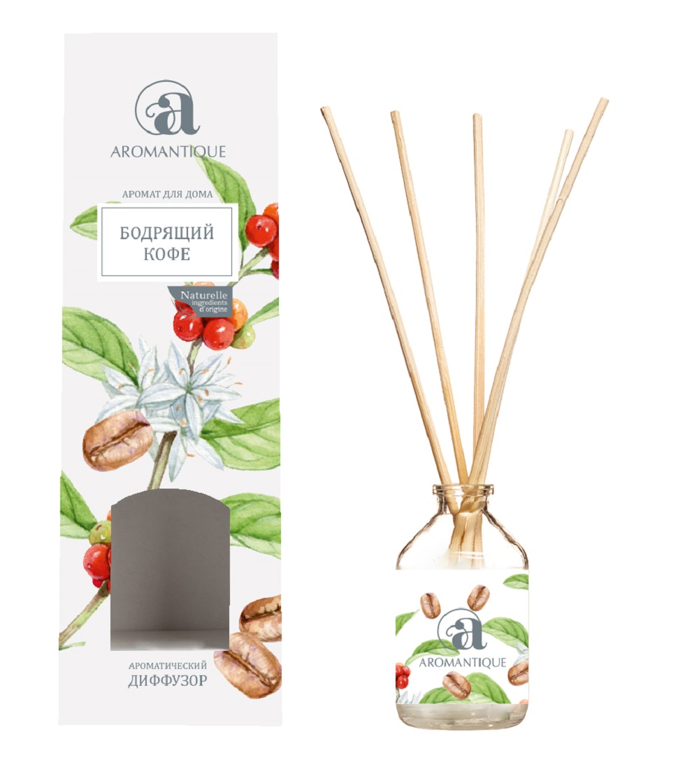 Изображение товара Диффузор ароматический Aromantique. "Бодрящий кофе", 50 мл