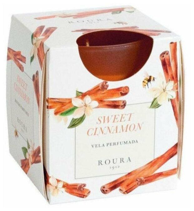 Изображение товара Свеча ароматическая в стакане Корица 85x70 мм ROURA