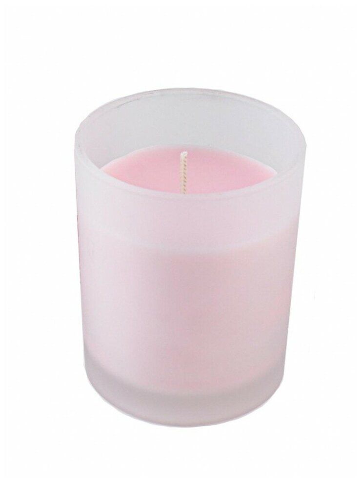 Изображение товара Ароматическая свеча в стакане Розовые цветы 85x70 мм ROURA