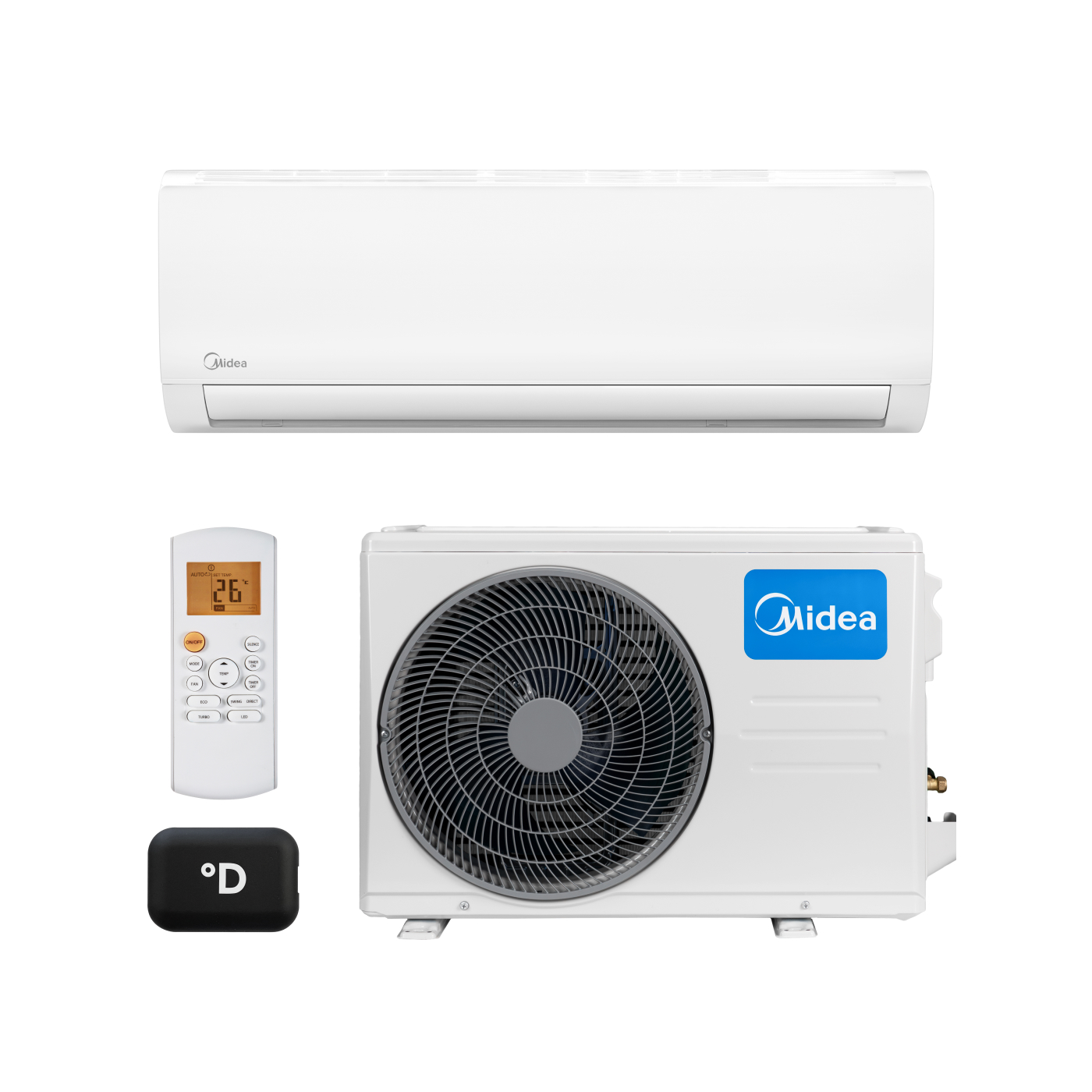 Изображение товара Инверторная сплит-система MIDEA MSFRW-09N8C2 с Wi-Fi и функцией обогрева