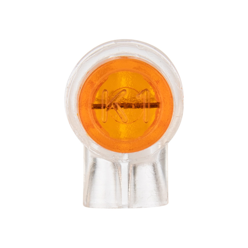 Изображение товара Изолированный соединитель К-1 REXANT для жил d=04-07 мм упаковка 100 шт