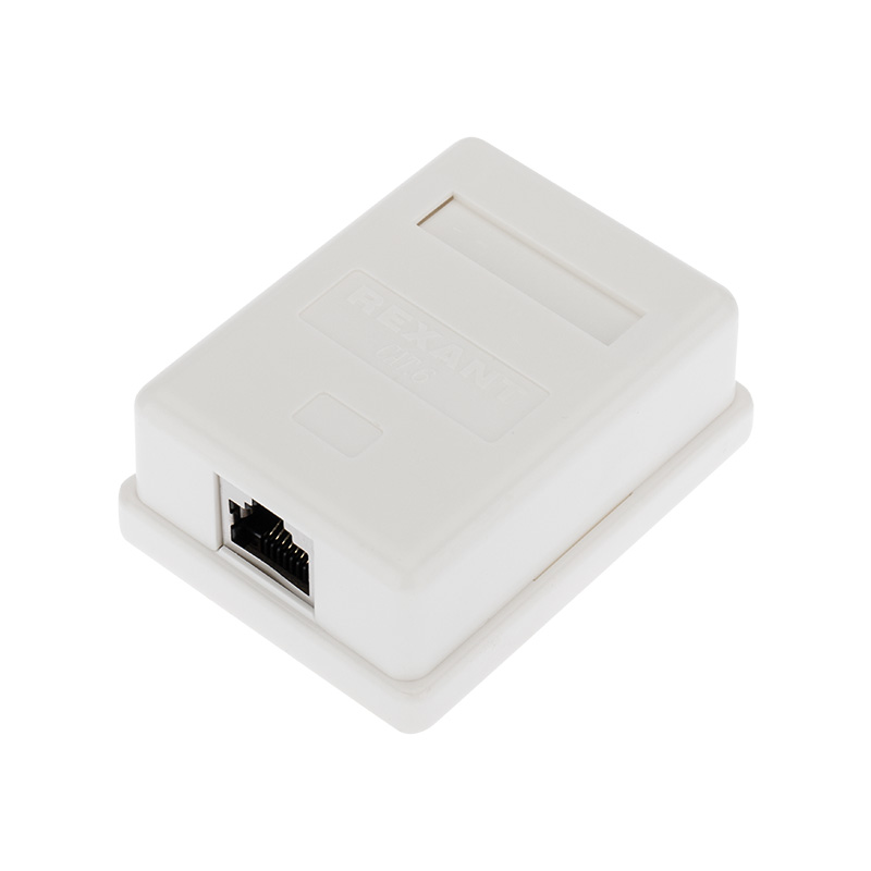 Изображение товара Розетка RJ-45 1 пост REXANT белый