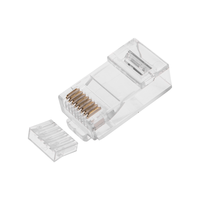 Изображение товара Разъем RJ-45(8P8C) REXANT под витую пару UTP CAT 6 с вставкой упак 50 шт