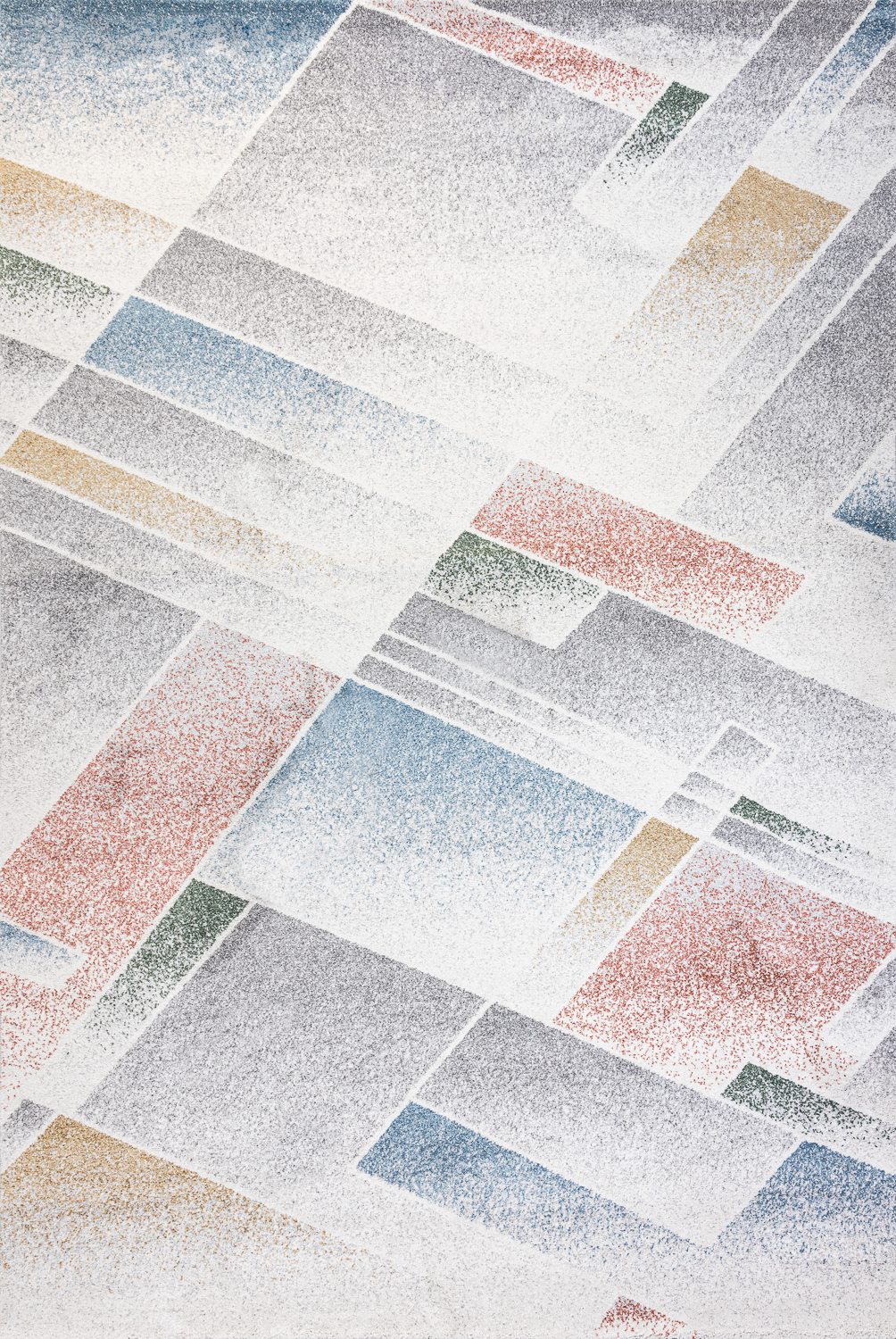 Изображение товара Ковёр Турция PELIKAN 0823A-WHT-L.GRY 0,8x1,5