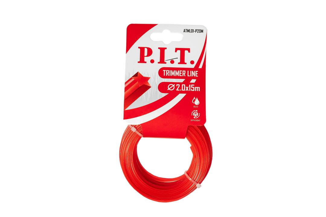 Изображение товара Леска для триммера P.I.T. звезда 15 м 2,0 мм ATML01-P20M