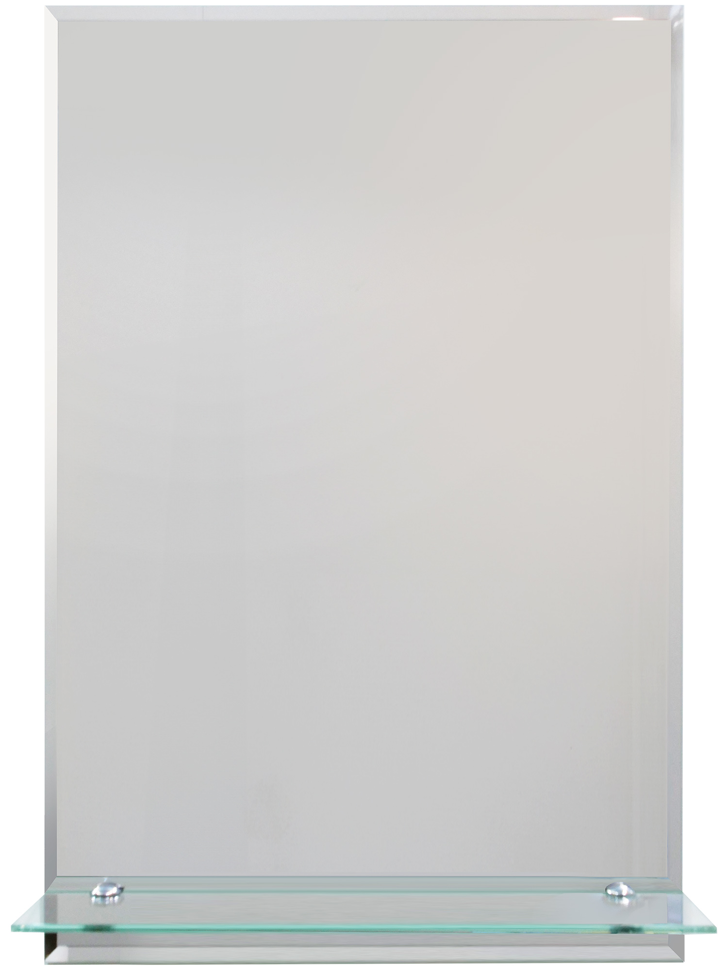 Изображение товара Зеркало с полкой 40х60 см с фацетом