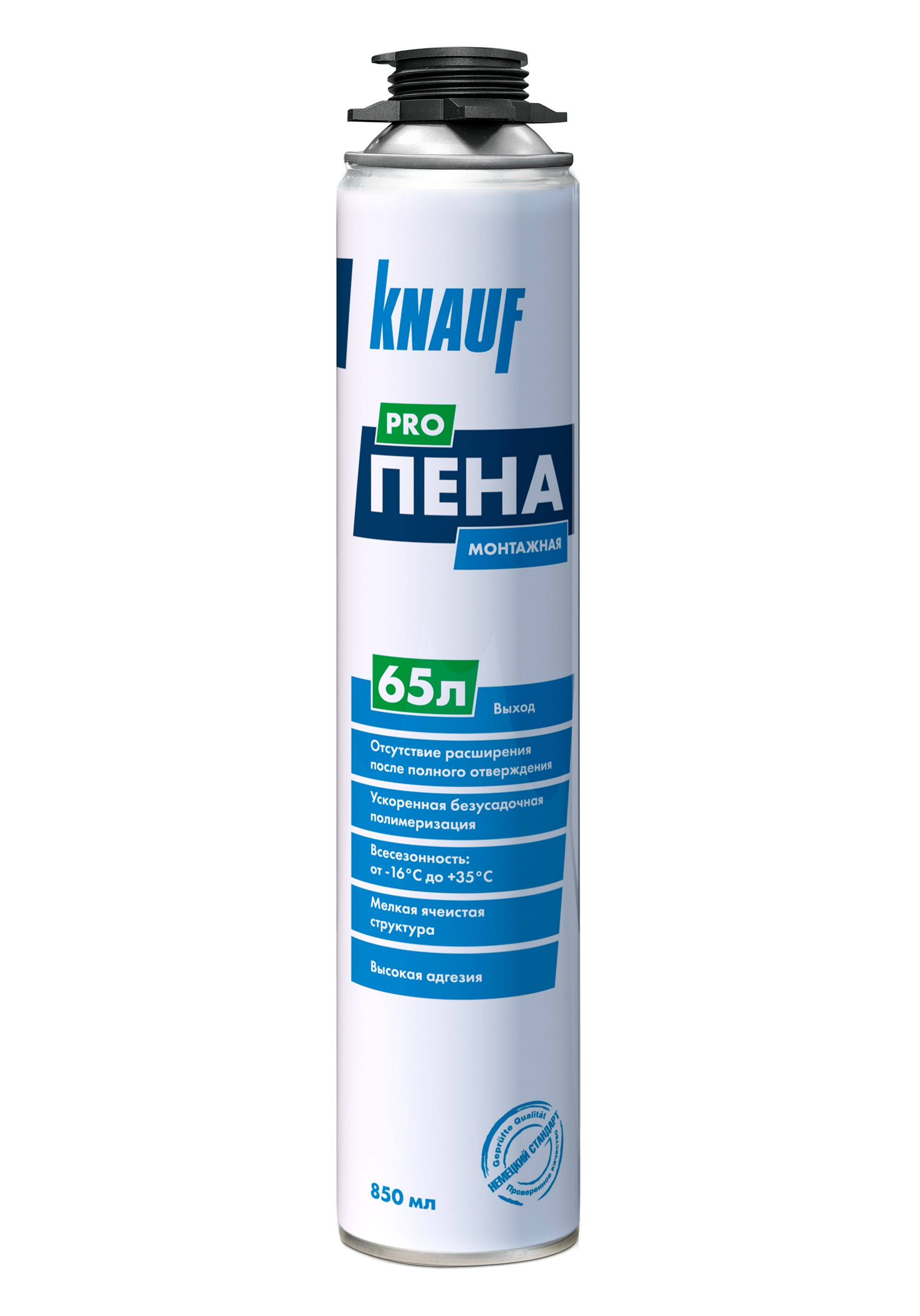 Изображение товара Пена монтажная RNAUF профессиональная 850 мл для внутренних работ KNAUF