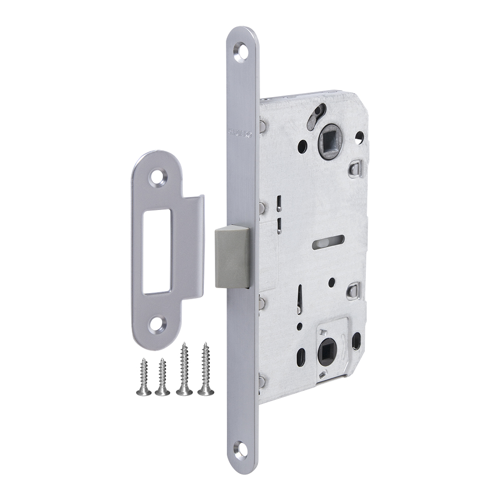 Изображение товара Защелка FUARO PLASTP96WC-50 сатинированный хром для деревянных дверей