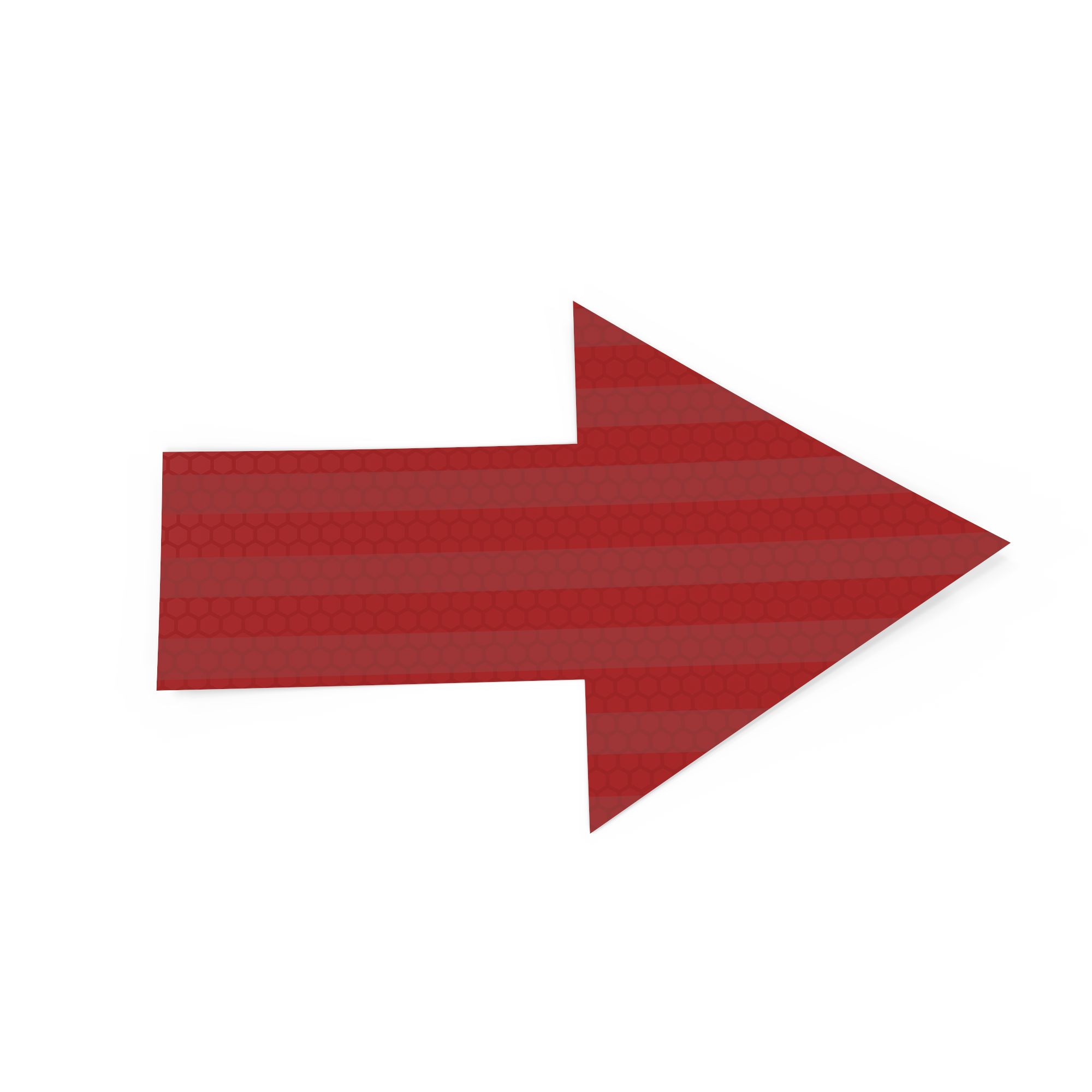 Изображение товара Катафот дорожный HITERS клеевая стрелка красный 50х140х90 мм