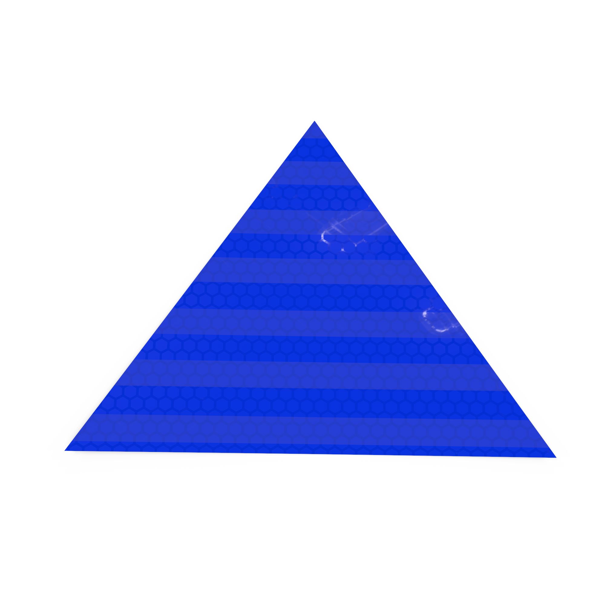 Изображение товара Катафот дорожный HITERS клеевая треуголник синий 100х100х100 мм