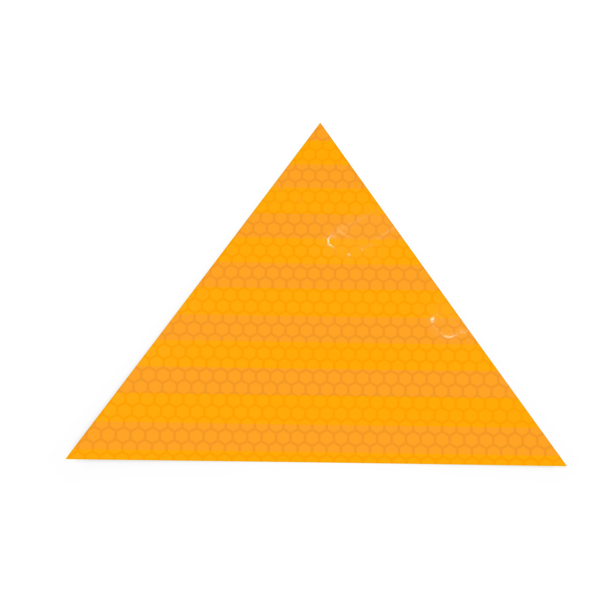 Изображение товара Катафот дорожный HITERS клеевая треуголник желтый 100х100х100 мм