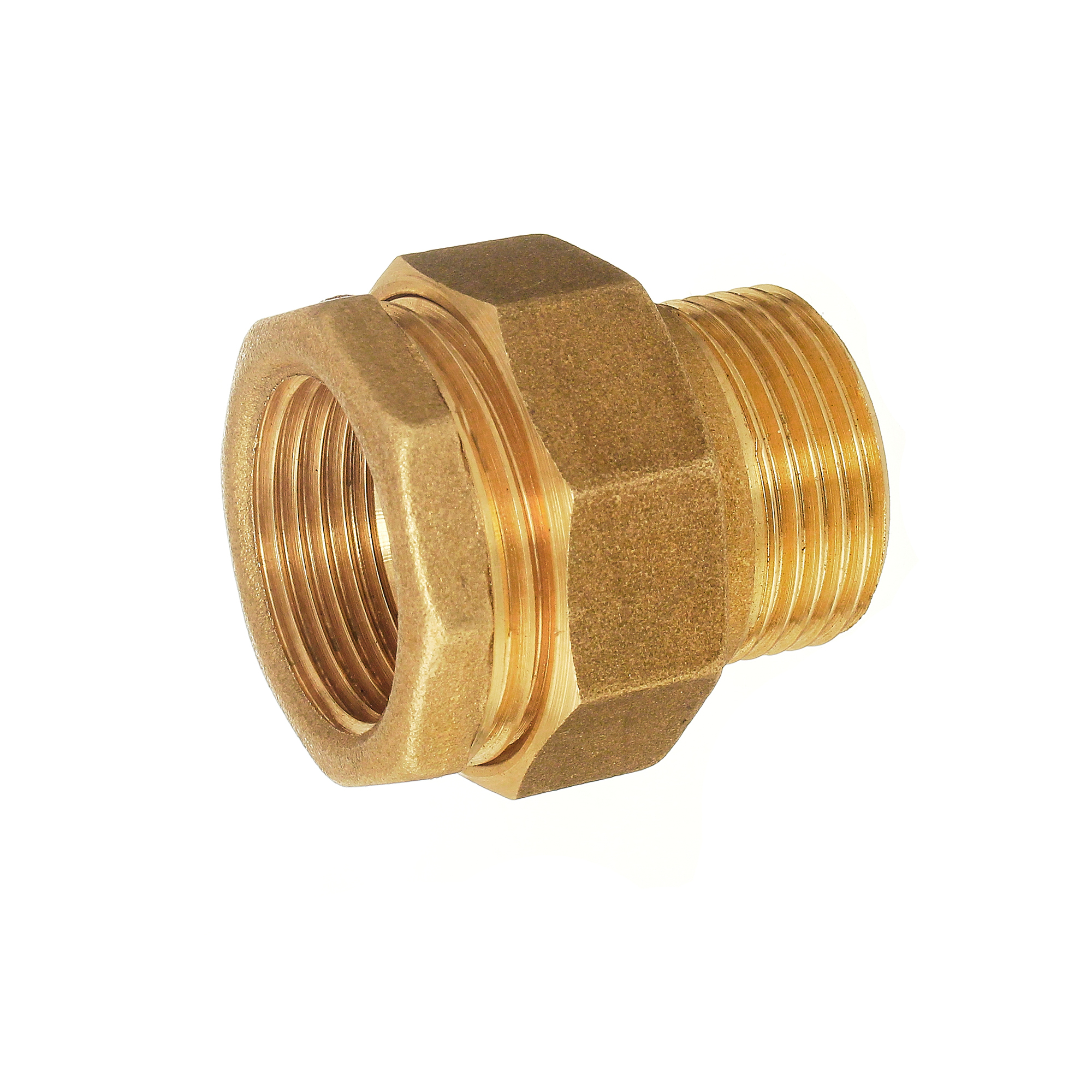 Изображение товара Сгон прямой разъемный Американка БАЗ 1/2"-1/2" вн.-нар. АП15.00