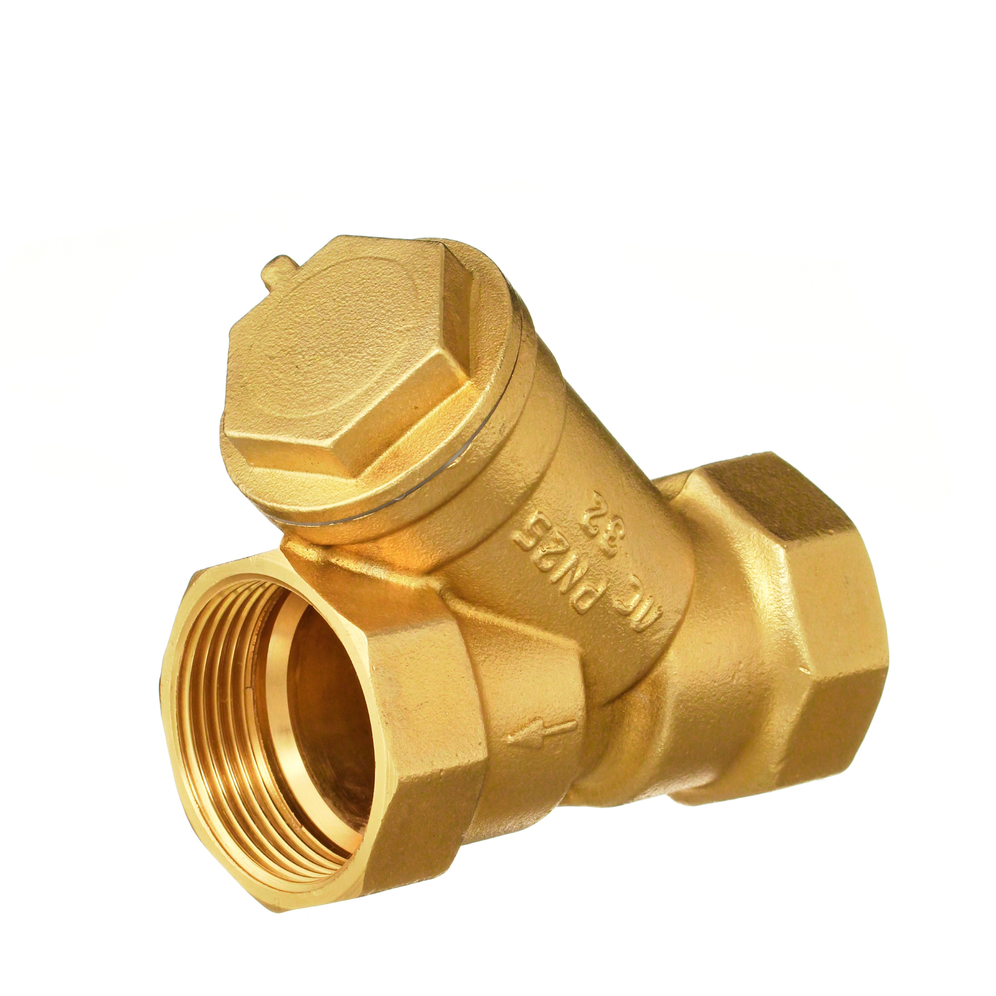 Изображение товара Фильтр сетчатый БАЗ 3/4"-3/4" Ду15 А50 угловой
