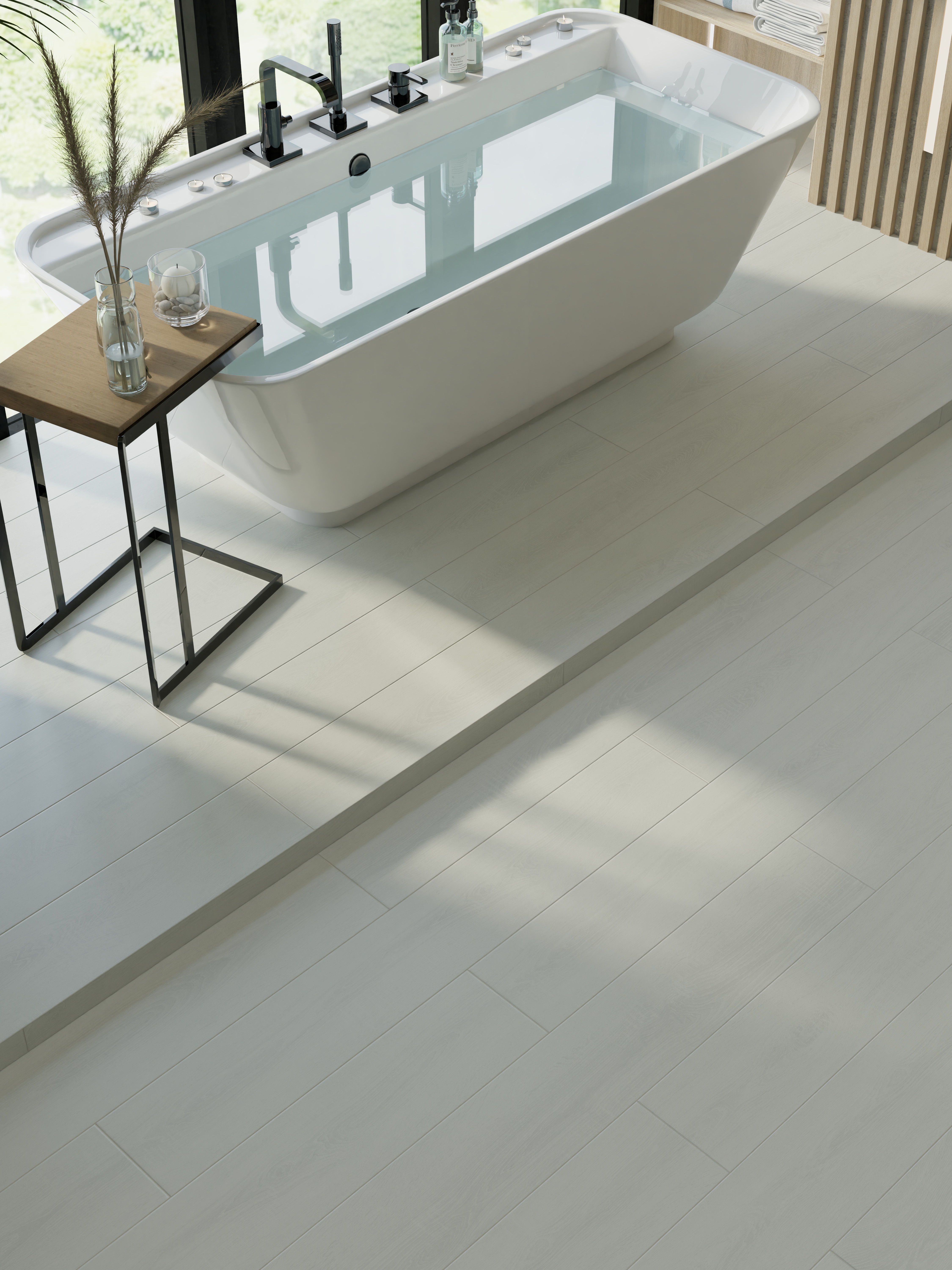 Изображение товара Ламинат EGGER HOME AQUA PLUS Дуб Тосколано белый 33 класс 8 мм 1,994 м²